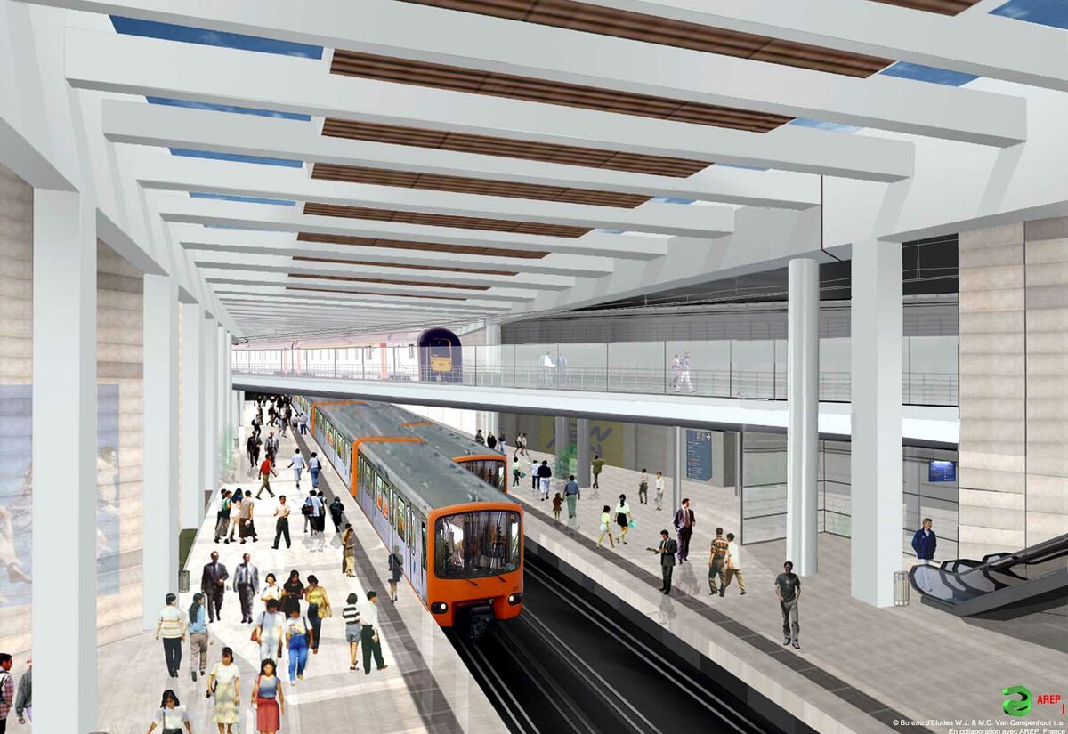 Subway project, European district (Schuman)