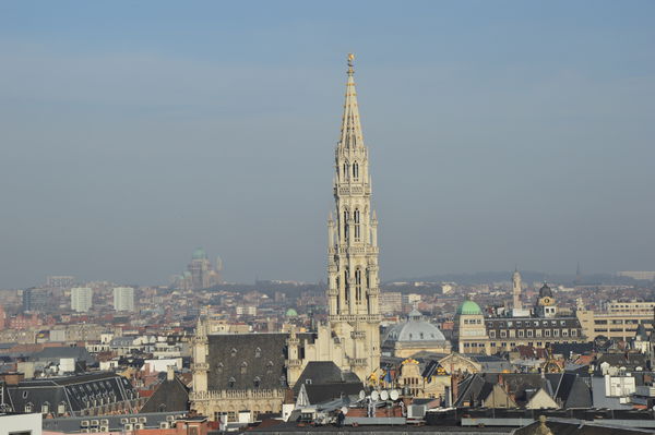 Vue de Bruxelles (Hôtel de Ville de la Grand Place)